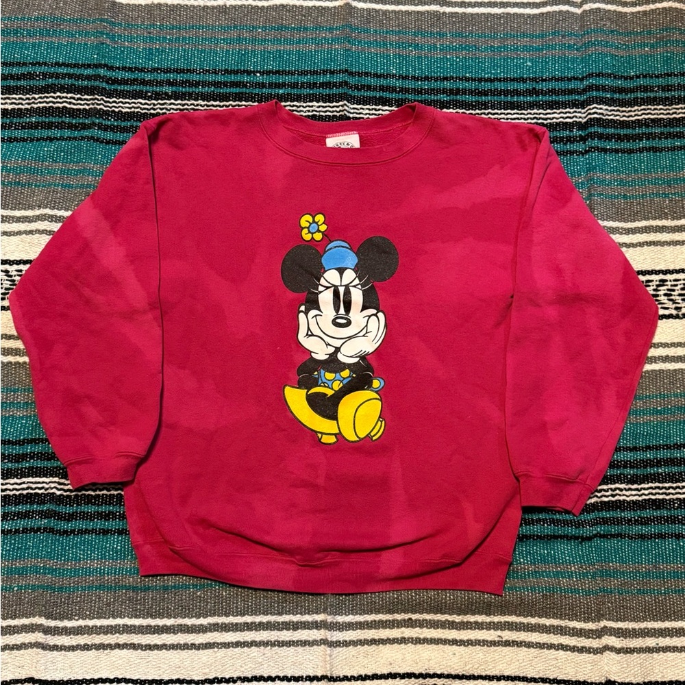 Disney Minnie Mouse Fuchsia Sweatshirt